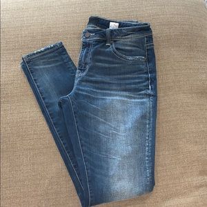 Buckle Black Skinny Jeans